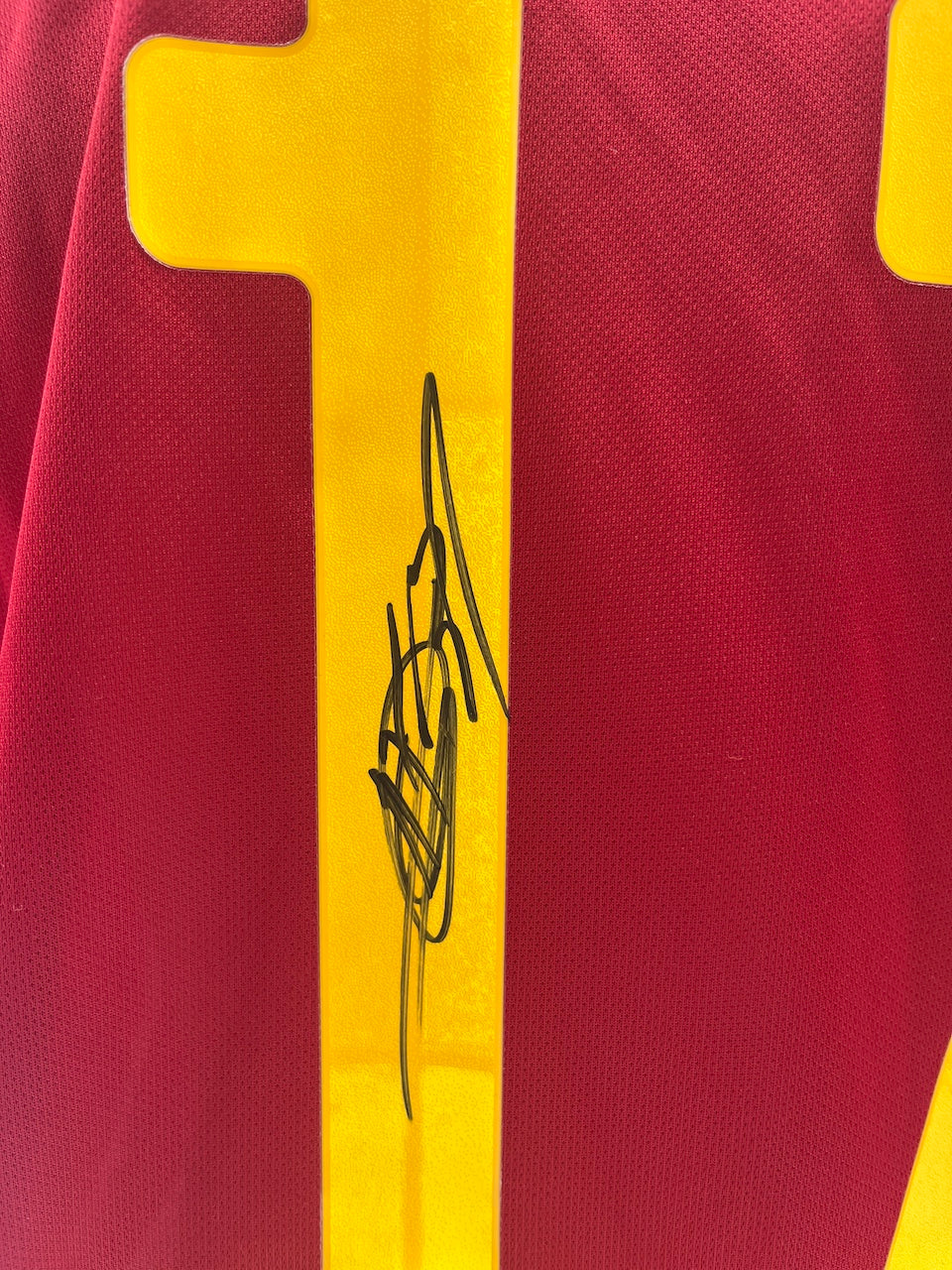 Spanien Trikot Ansu Fati signiert Adidas COA Autogramm XL