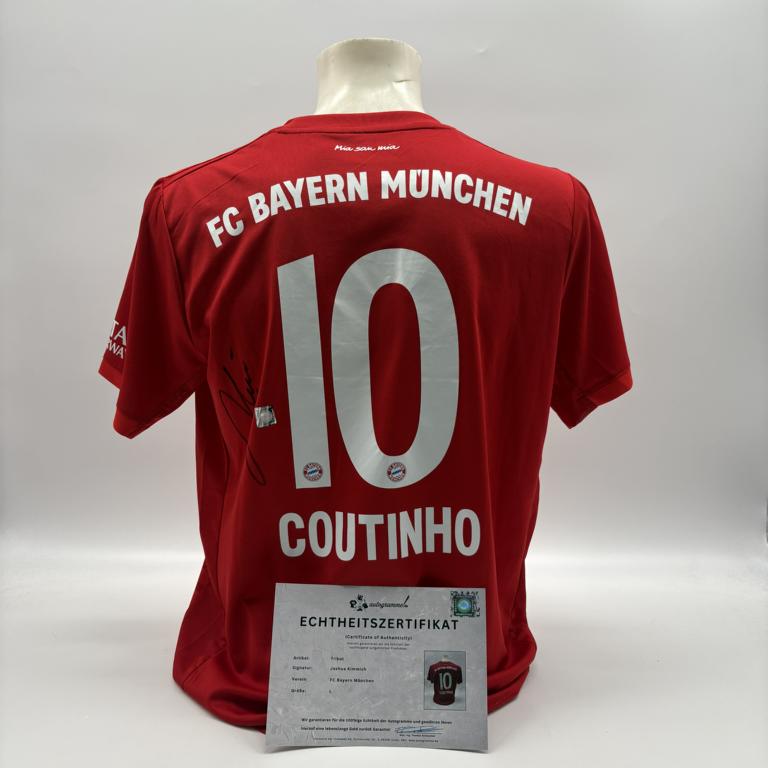 Bayern München Trikot Joshua Kimmich signiert Adidas FCB L