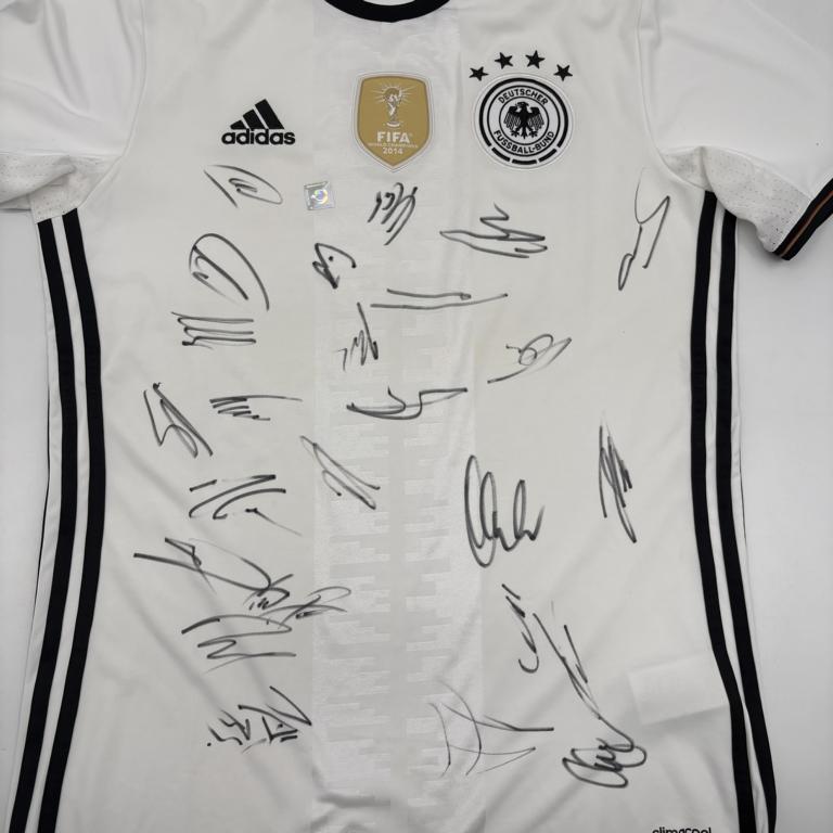 Deutschland Trikot EM 2016 Teamsigniert DFB Adidas L