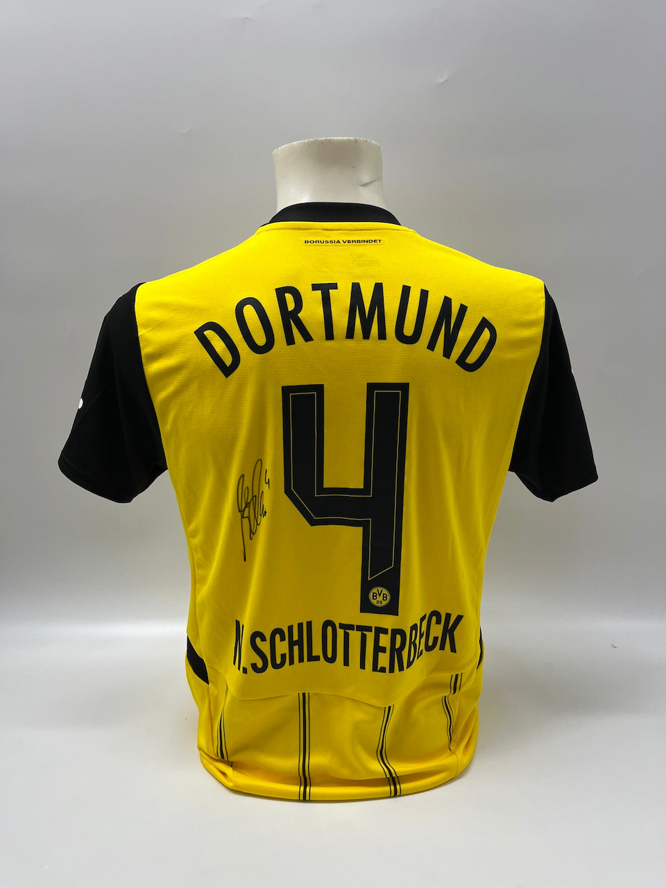 BVB Trikot 2024/2025 Teamsigniert Borussia Dortmund Bundesliga COA Puma M