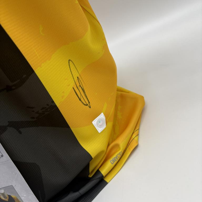 Borussia Dortmund Sondertrikot Ramy Bensebaini signiert Puma COA Autogramm XL