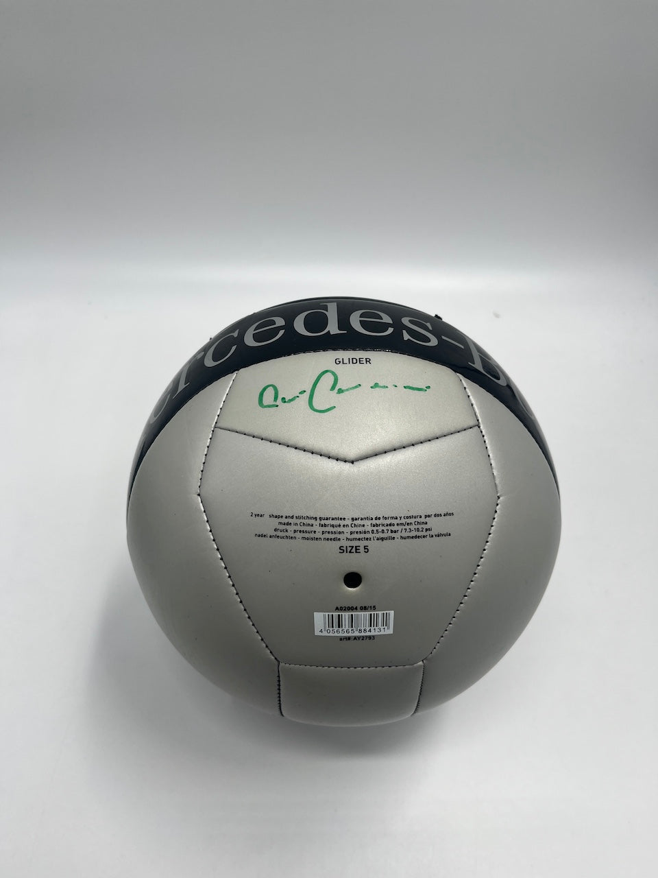 Football Franz Beckenbauer signs Kaiser New COA Mercedes Autograph