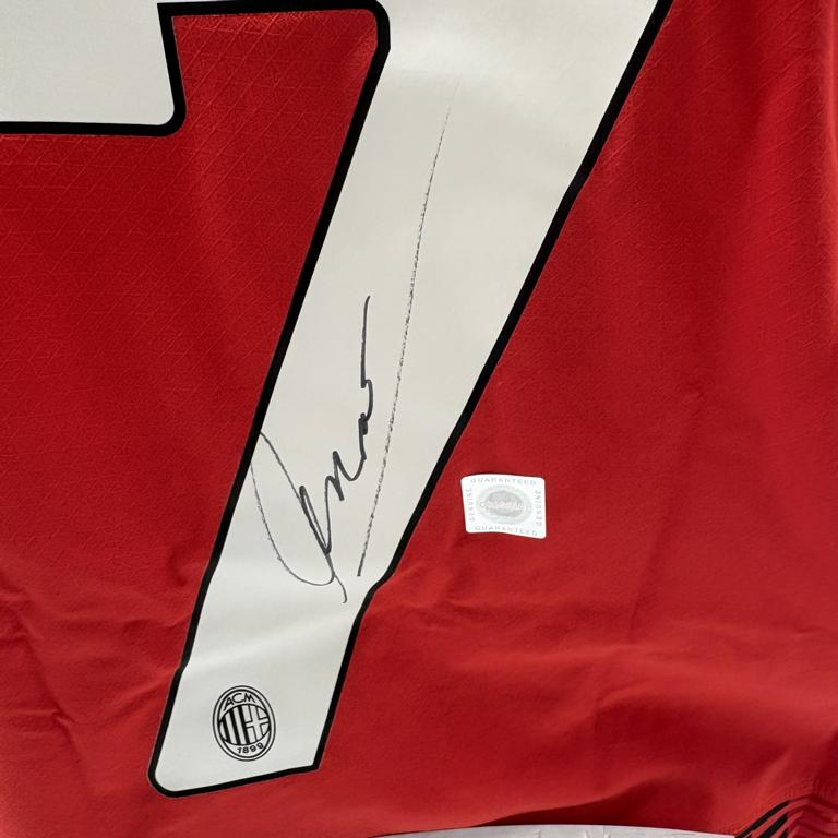 AC Mailand Authentic-Trikot Alvaro Morata signiert Autogramm Puma COA S