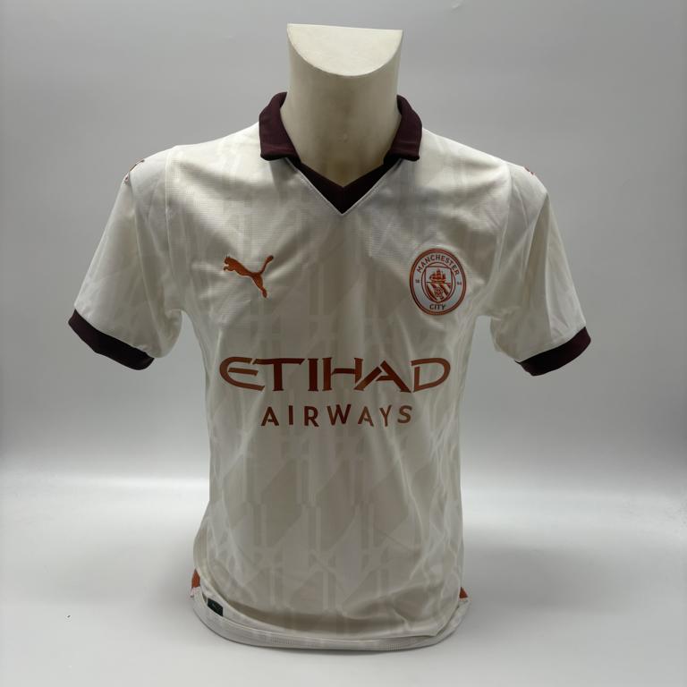 Manchester City Trikot Bernardo Silva signiert Autogramm Puma COA neu S