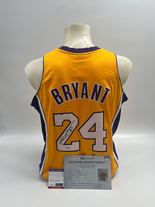 Los Angeles Lakers Jersey Kobe Bryant signiert NBA Basketball COA L