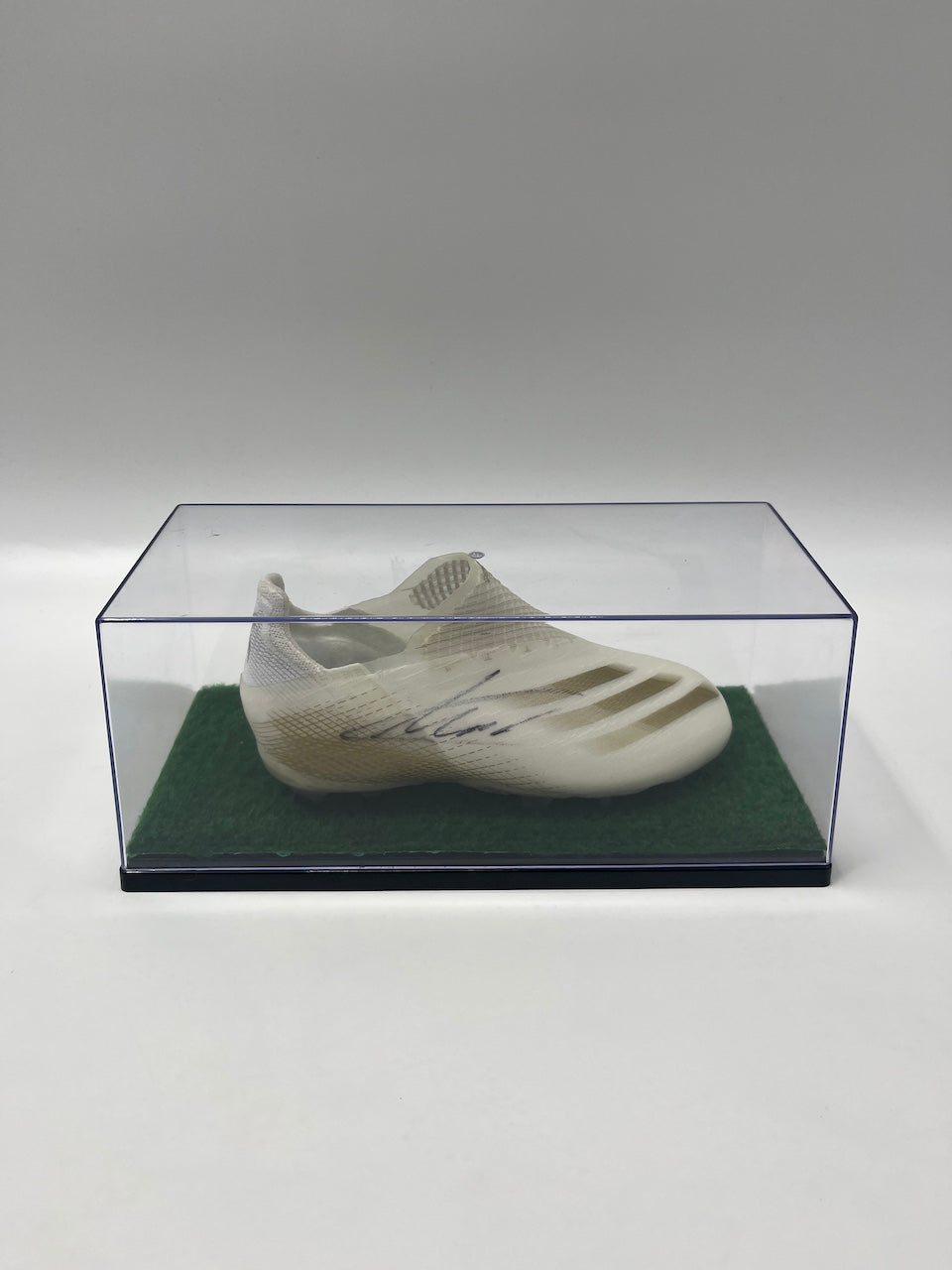 Fußballschuh Manuel Neuer signiert Fußball Autogramm Adidas