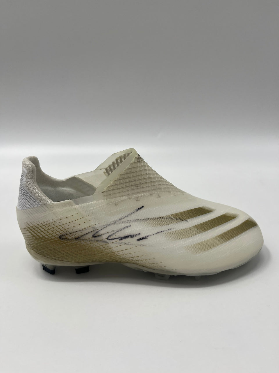 Fußballschuh Manuel Neuer signiert Fußball Autogramm Adidas