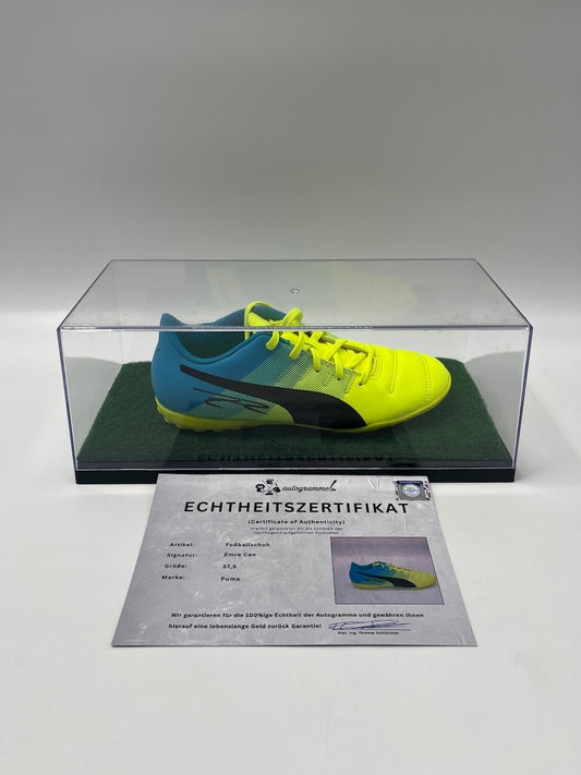 Fußballschuh Emre Can signiert Autogramm Bundesliga Puma BVB