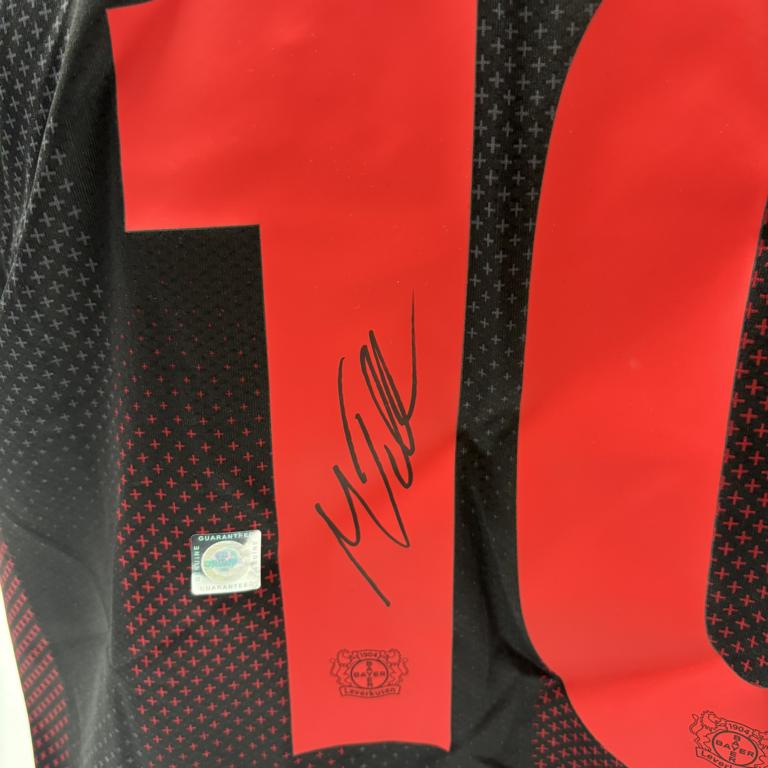Bayer Leverkusen Trikot Malik Tillman signiert New Balance COA Autogramm L