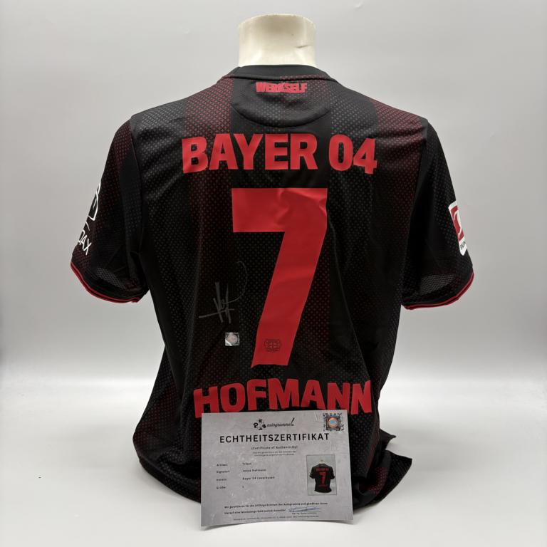 Bayer Leverkusen Trikot Jonas Hofmann signiert New Balance COA Autogramm L
