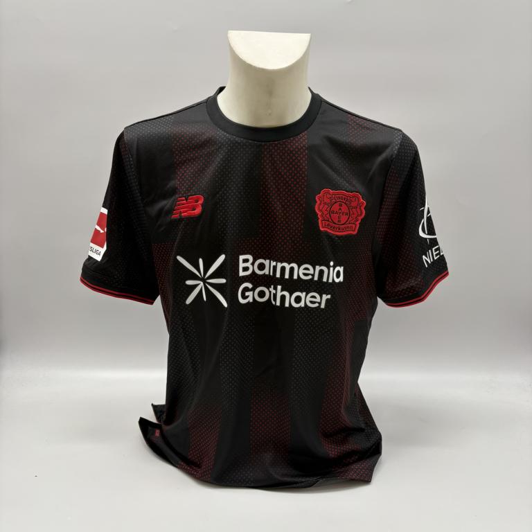 Bayer Leverkusen Trikot Loic Bade signiert New Balance COA Autogramm L