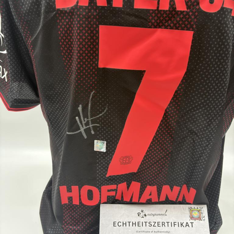 Bayer Leverkusen Trikot Jonas Hofmann signiert New Balance COA Autogramm L