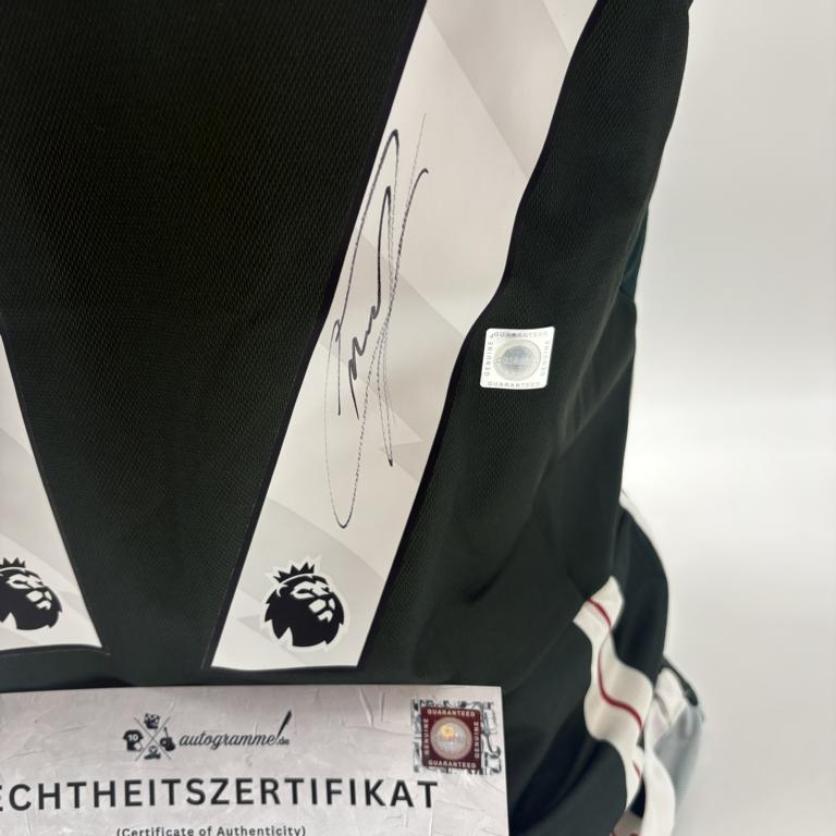 Manchester United Trikot Alejandro Garnacho signiert Autogramm Adidas COA S
