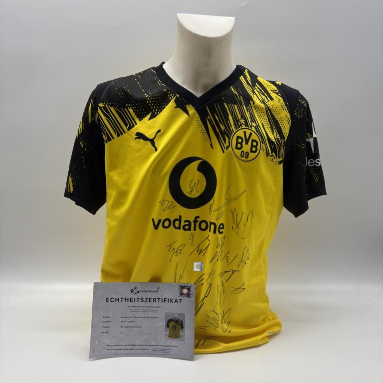 BVB Trikot 2025/2026 Teamsigniert Borussia Dortmund Puma L