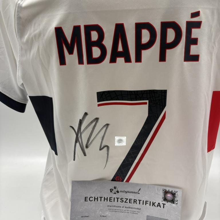 Paris-Saint Germain Trikot Xavi Simons signiert Autogramm Nike COA L