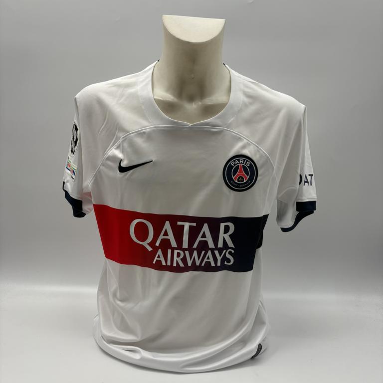 Paris-Saint Germain Trikot Xavi Simons signiert Autogramm Nike COA L
