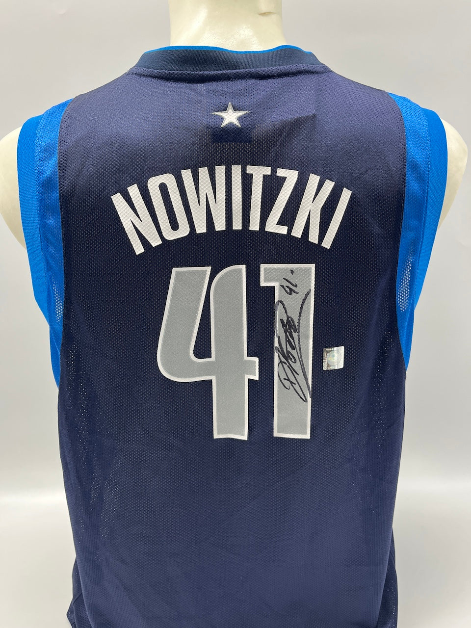 Dallas Mavericks Jersey Dirk Nowitzki signiert NBA Basketball COA L