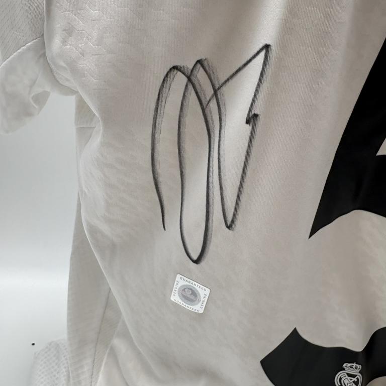 Real Madrid Trikot Jude Bellingham signiert Autogramm Adidas COA L