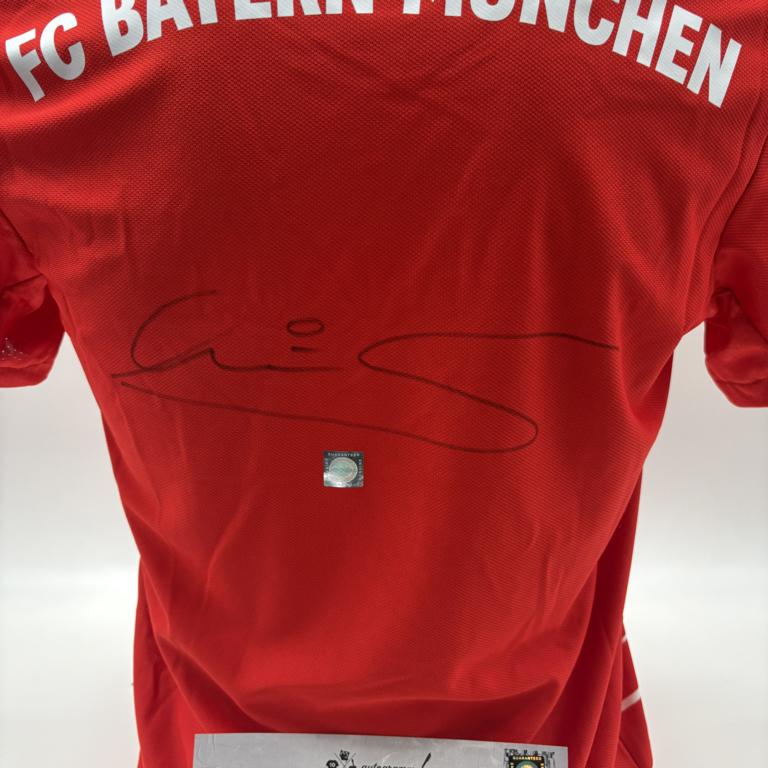 Bayern München Trikot Leroy Sane signiert Autogramm Adidas COA S