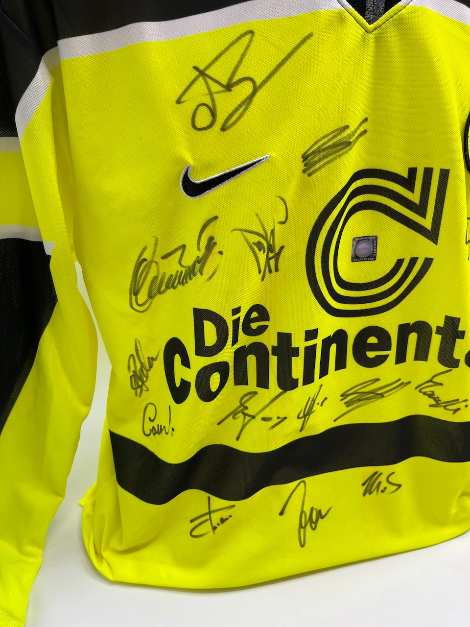 BVB Trikot 1996/1997 Teamsigniert Borussia Dortmund Nike L