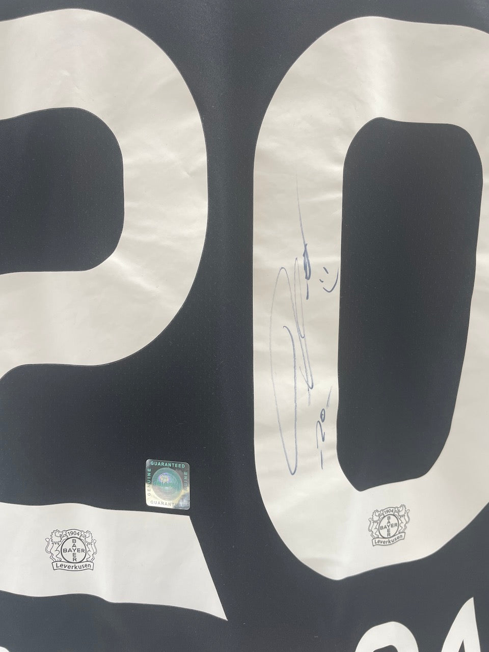 Bayer Leverkusen jersey Charles Aranguiz signed autograph bundesliga new 5xl