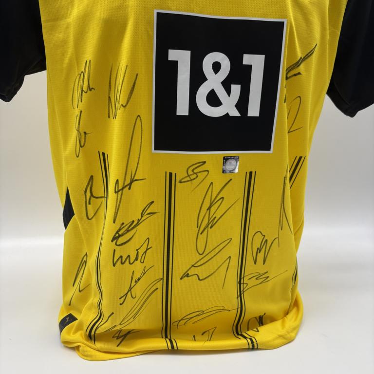 BVB Trikot 2024/2025 Teamsigniert Borussia Dortmund COA Puma neu M
