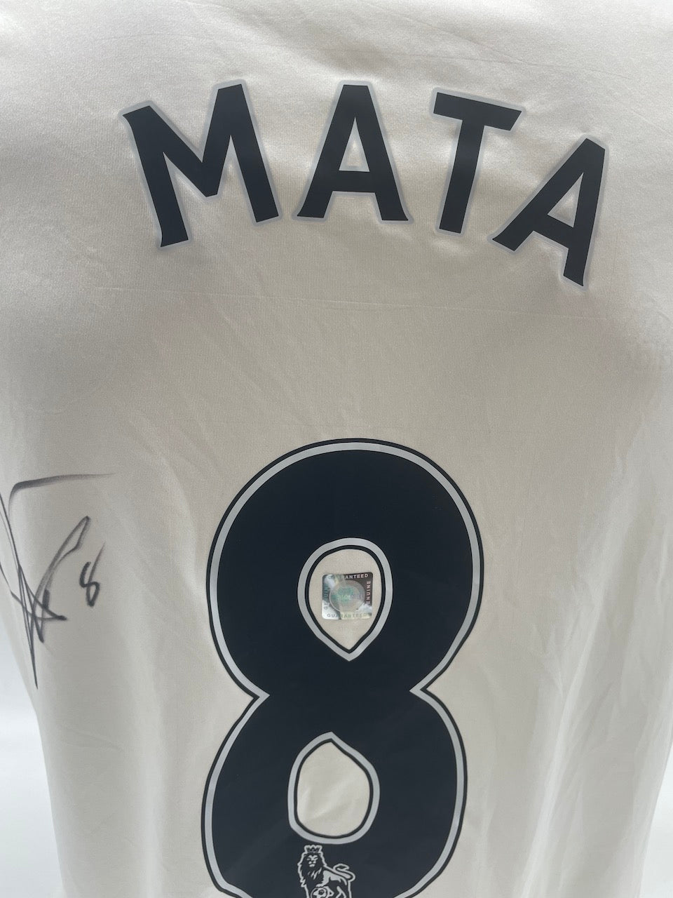 Manchester United women's jerses Juan Mata signed autograph england adidas coa l