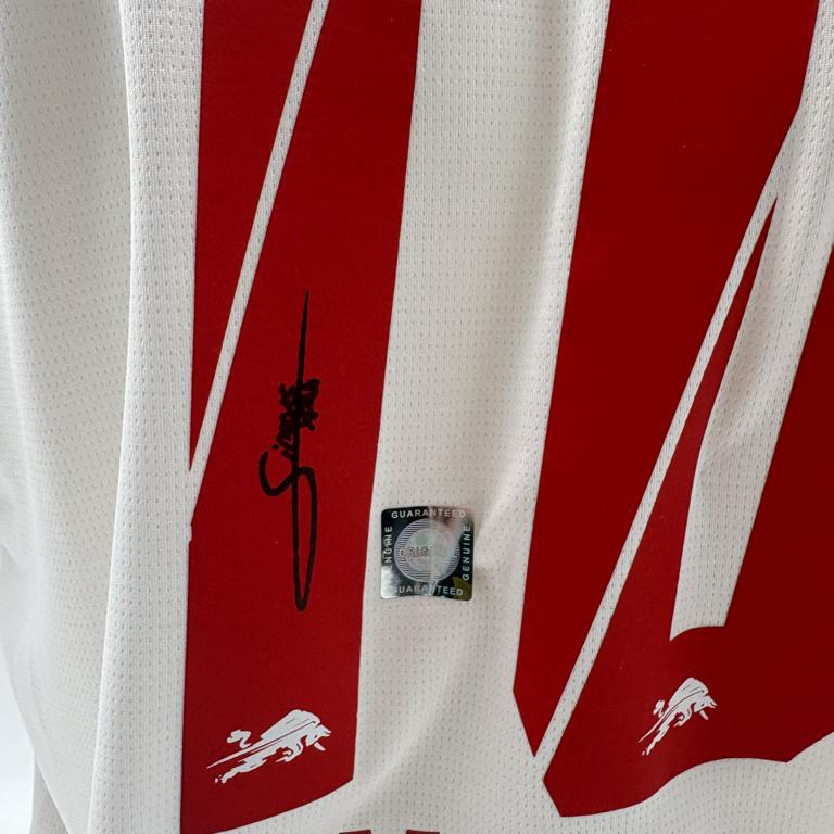 RB Leipzig Trikot Xavi Simons signiert Autogramm Puma COA M