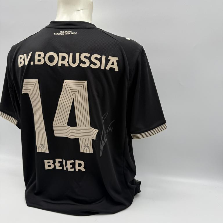 Borussia Dortmund Sondertrikot Maximilian Beier signiert BVB Puma neu XL