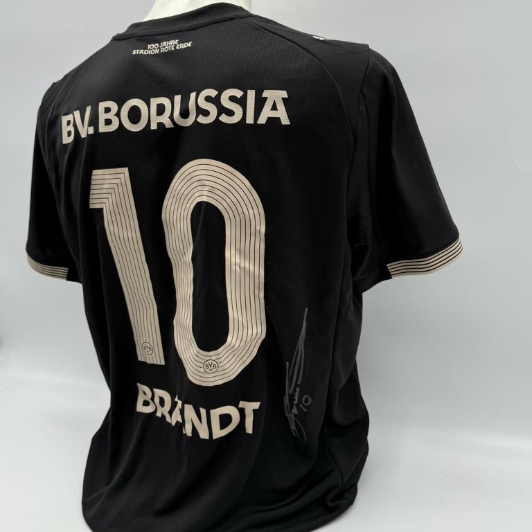Borussia Dortmund Sondertrikot signiert Julian Brandt BVB Puma Autogramm L