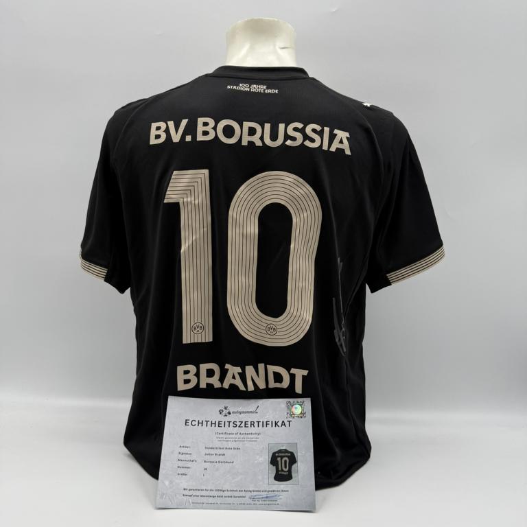 Borussia Dortmund Sondertrikot signiert Julian Brandt BVB Puma Autogramm L