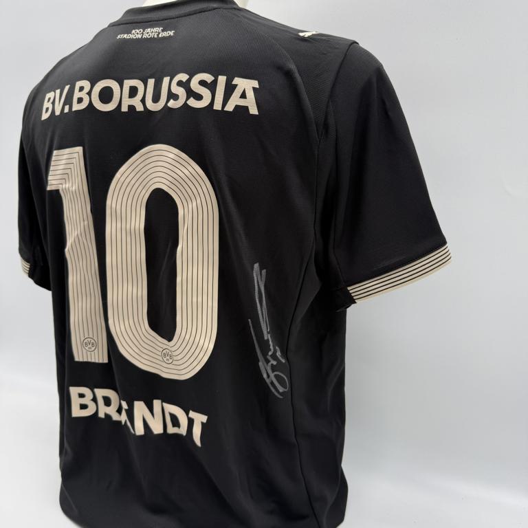 Borussia Dortmund Sondertrikot signiert Julian Brandt BVB Puma Autogramm L