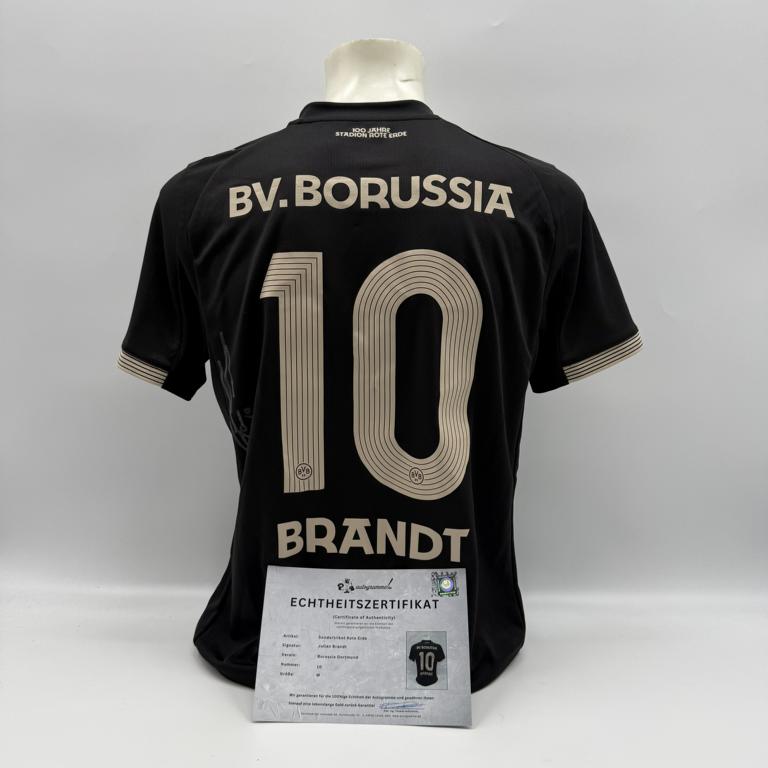 Borussia Dortmund Sondertrikot signiert Julian Brandt BVB Puma Autogramm M