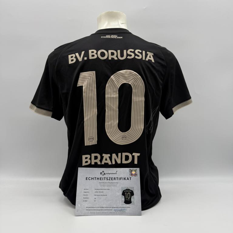 Borussia Dortmund Sondertrikot signiert Julian Brandt BVB Puma Autogramm M