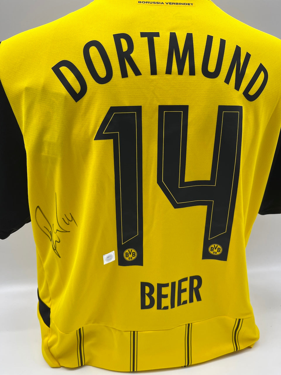 Borussia Dortmund jersey signed by Maximilian Beier, BVB Puma, new, XL