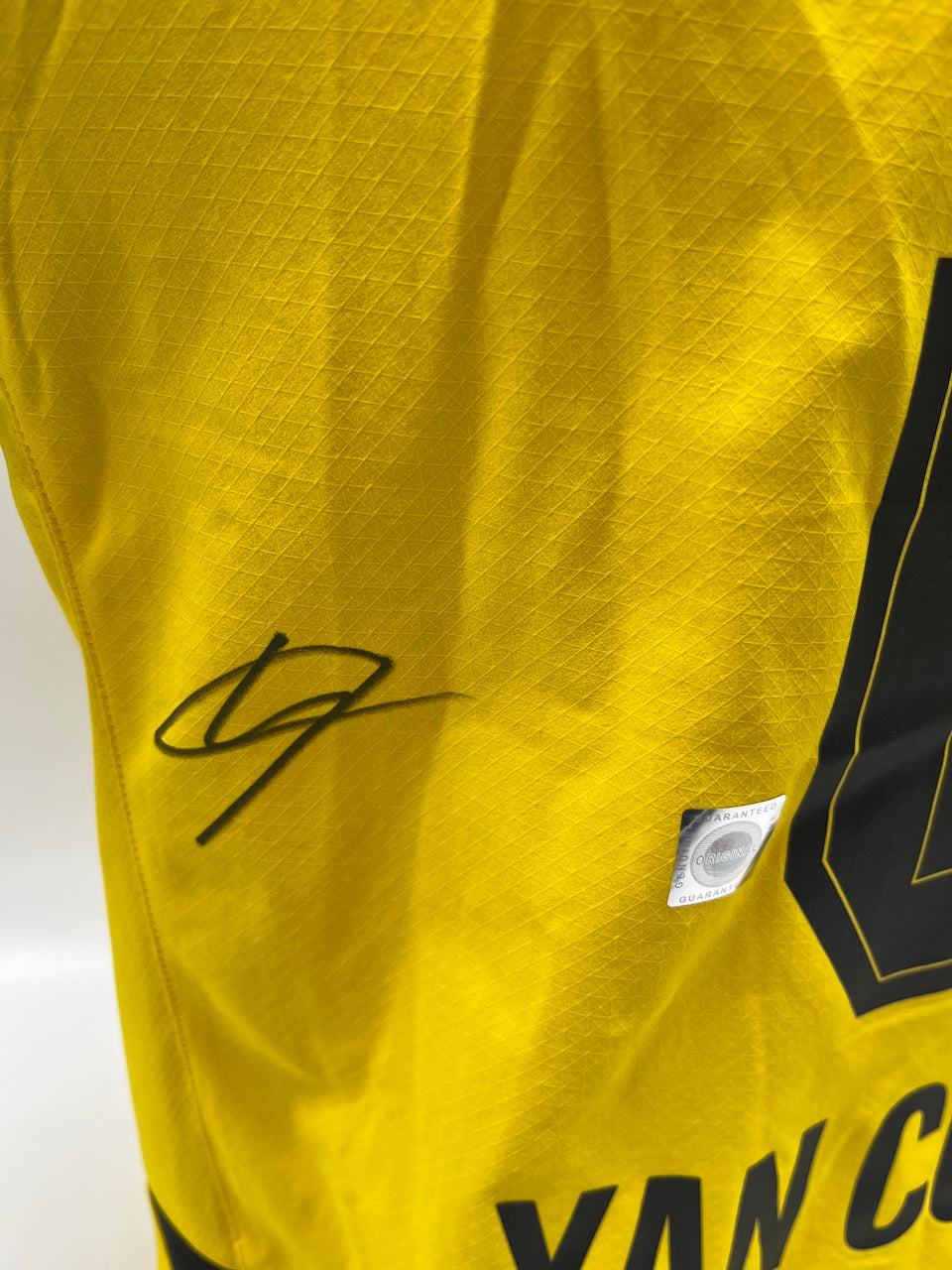 Borussia Dortmund Authentic Jersey Yan Couto Signed BVB Puma M
