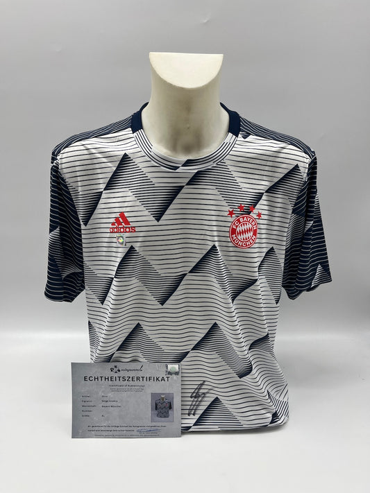 Bayern München Shirt Serge Gnabry signiert FCB Adidas XL