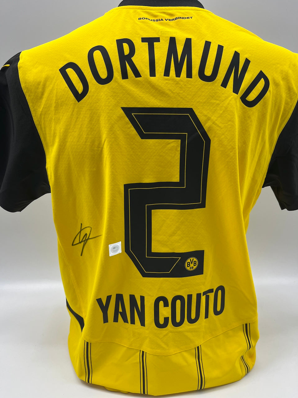 Borussia Dortmund Authentic Jersey Yan Couto Signed BVB Puma New M