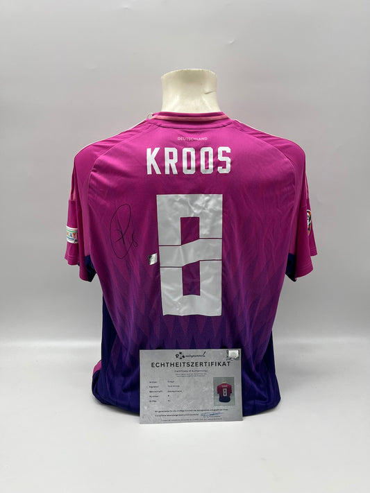 DFB Trikot Toni Kroos signiert Autogramm Adidas EM 2024 COA XL