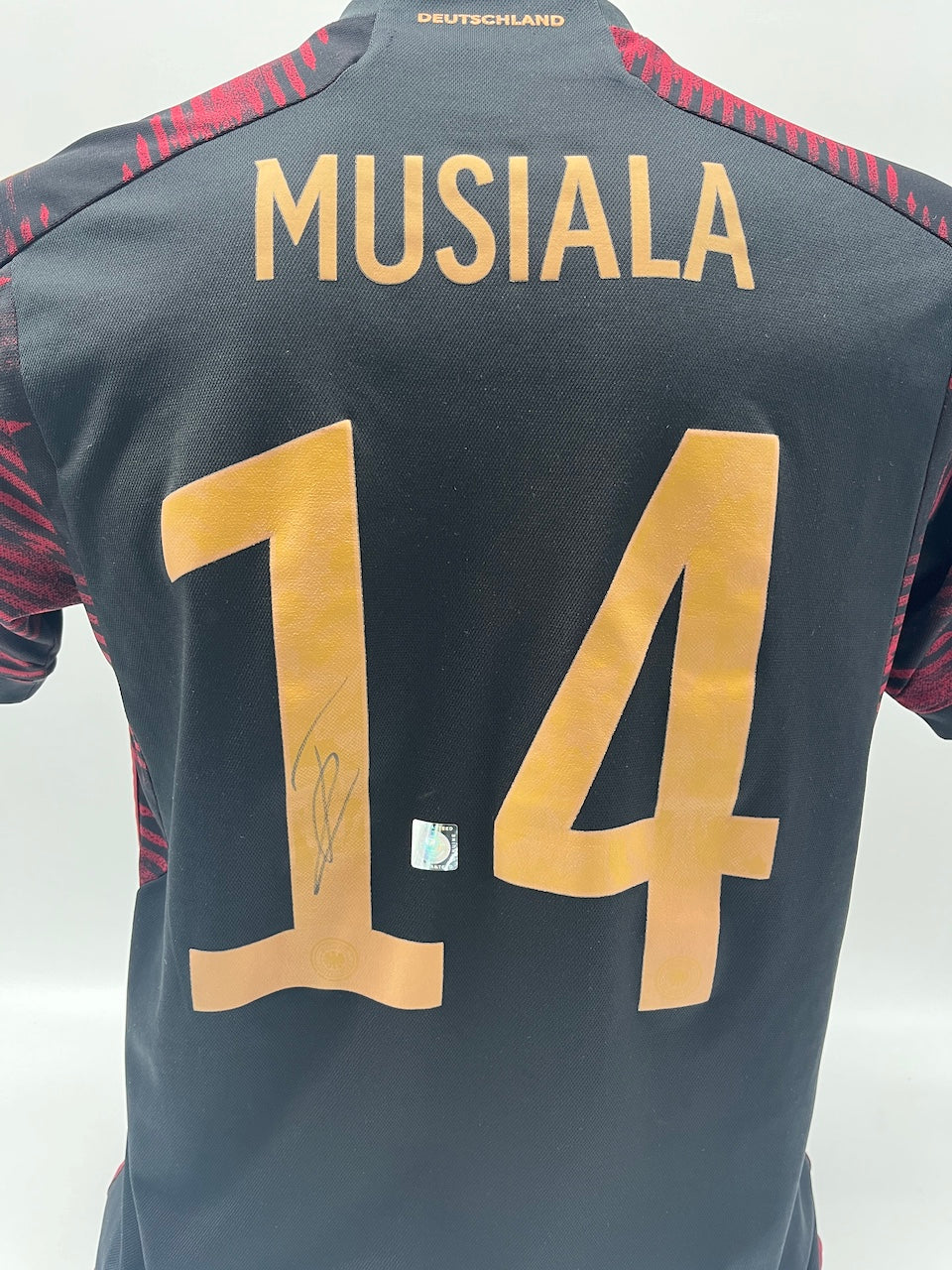 DFB Trikot Jamal Musiala signiert Autogramm Adidas COA M