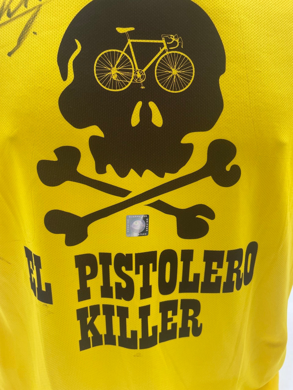 Shirt Andy Schleck signed Tour de France Radsport new L