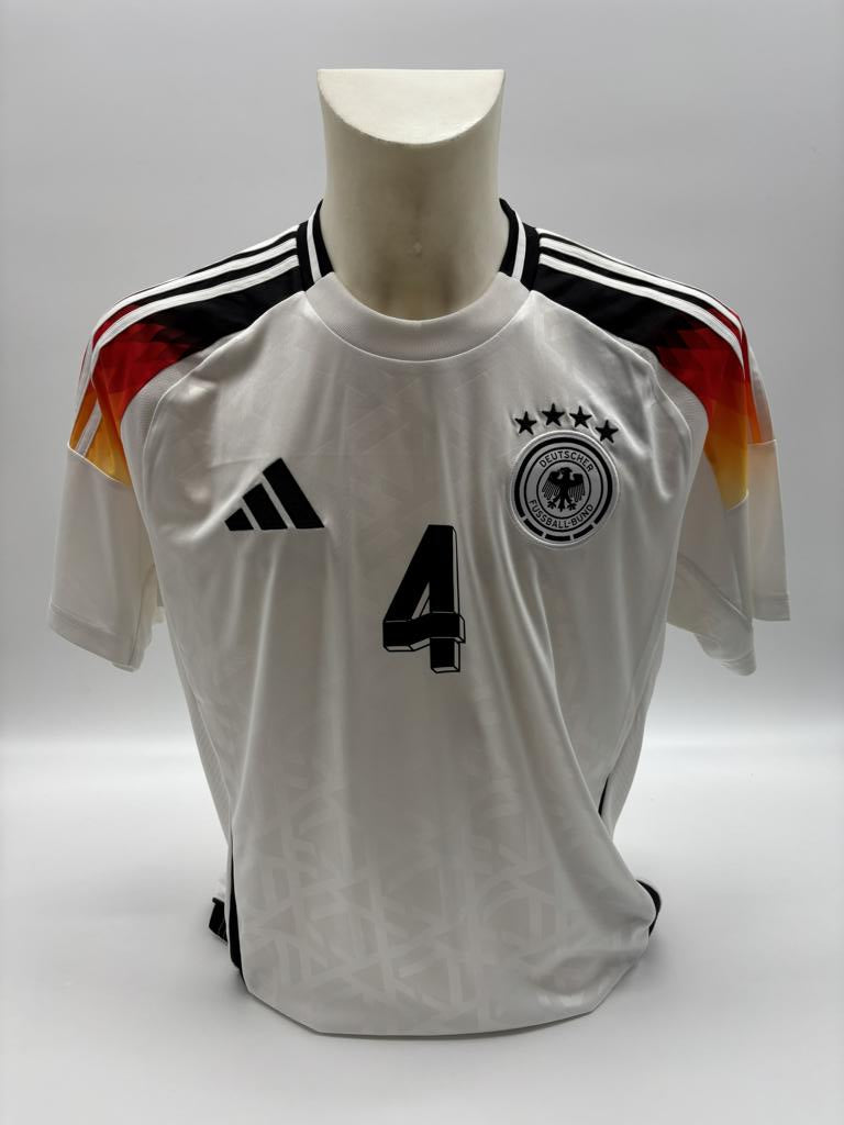 DFB Trikot Jonathan Tah signiert Autogramme Deutschland Adidas L