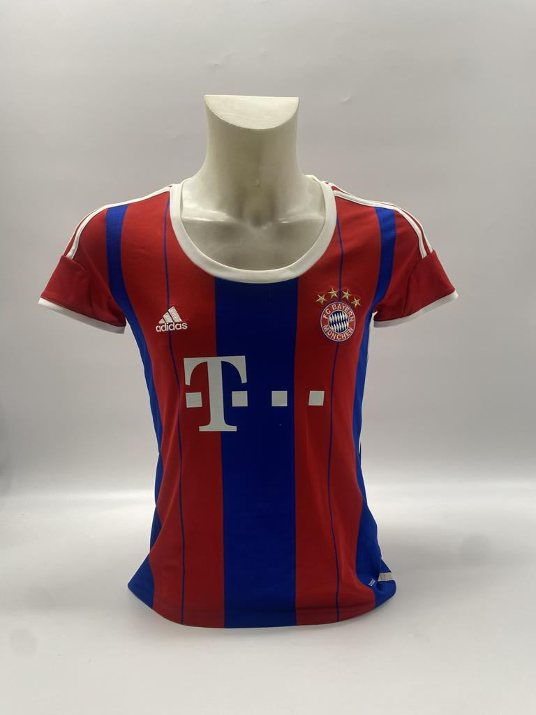 FC Bayern München Frauentrikot Toni Kroos signiert Adidas COA Deutschland M