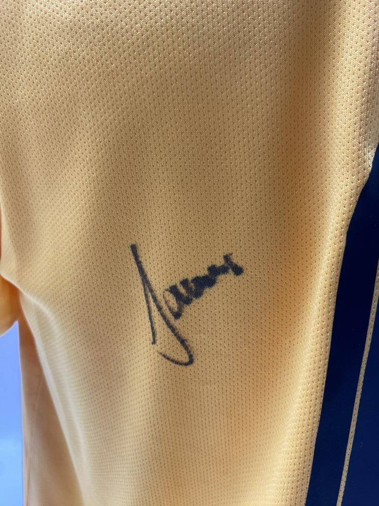 Dynamo Dresden Trikot Matthias Sammer signiert Umbro COA Deutschland Autogramm M