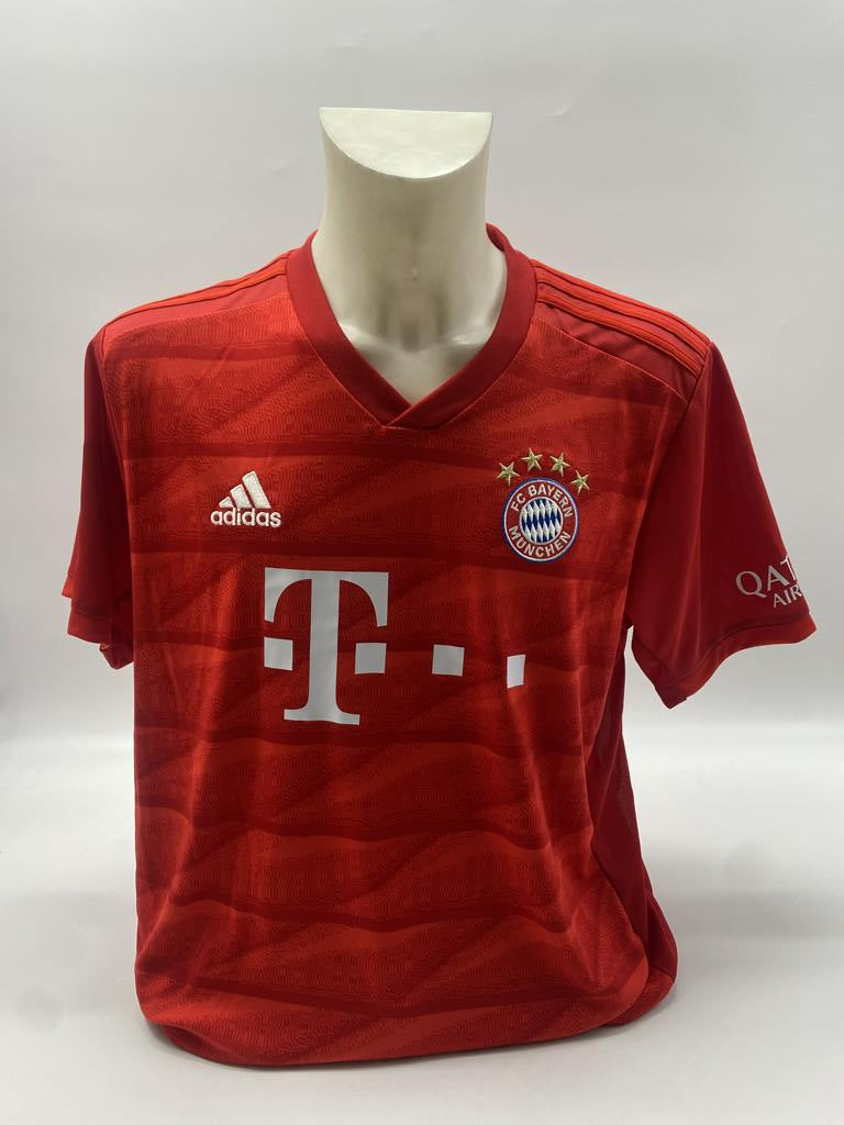 Bayern München Trikot Robert Lewandowski signiert Autogramme Adidas XL