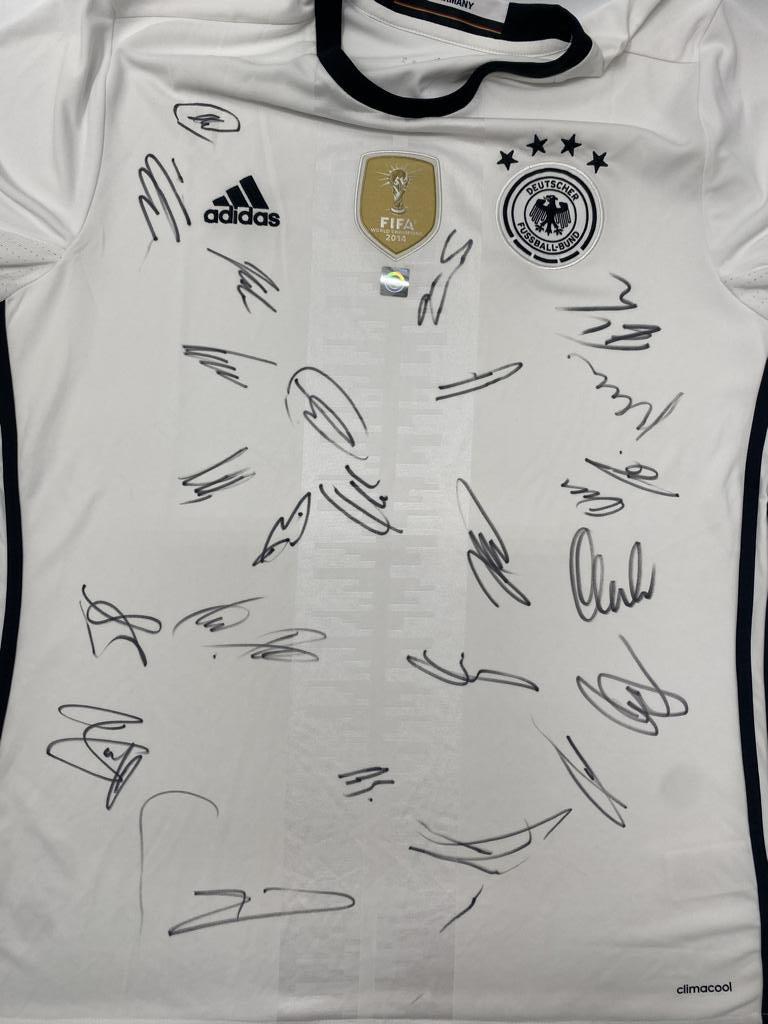 Deutschland Trikot EM 2016 Teamsigniert DFB Adidas XL