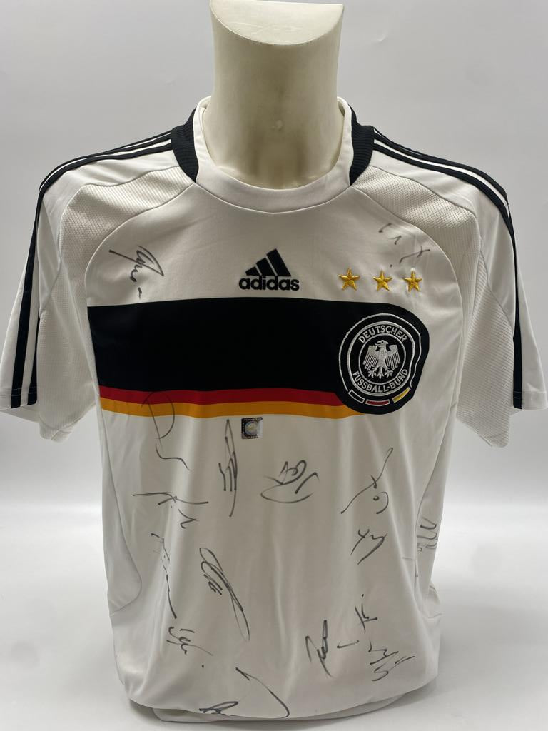 Deutschland Trikot EM 2008 Teamsigniert DFB Adidas XL
