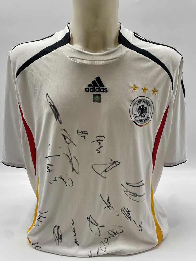 Deutschland Trikot WM 2006 Teamsigniert DFB Adidas XL