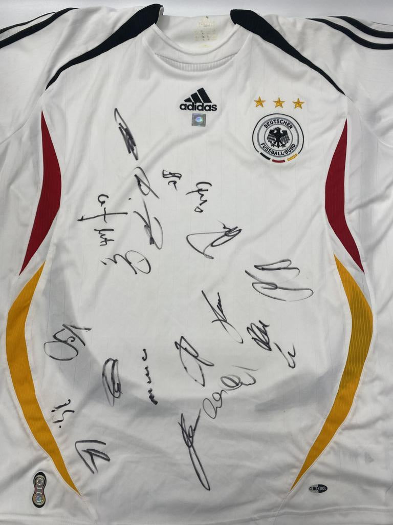Deutschland Trikot WM 2006 Teamsigniert DFB Adidas XL