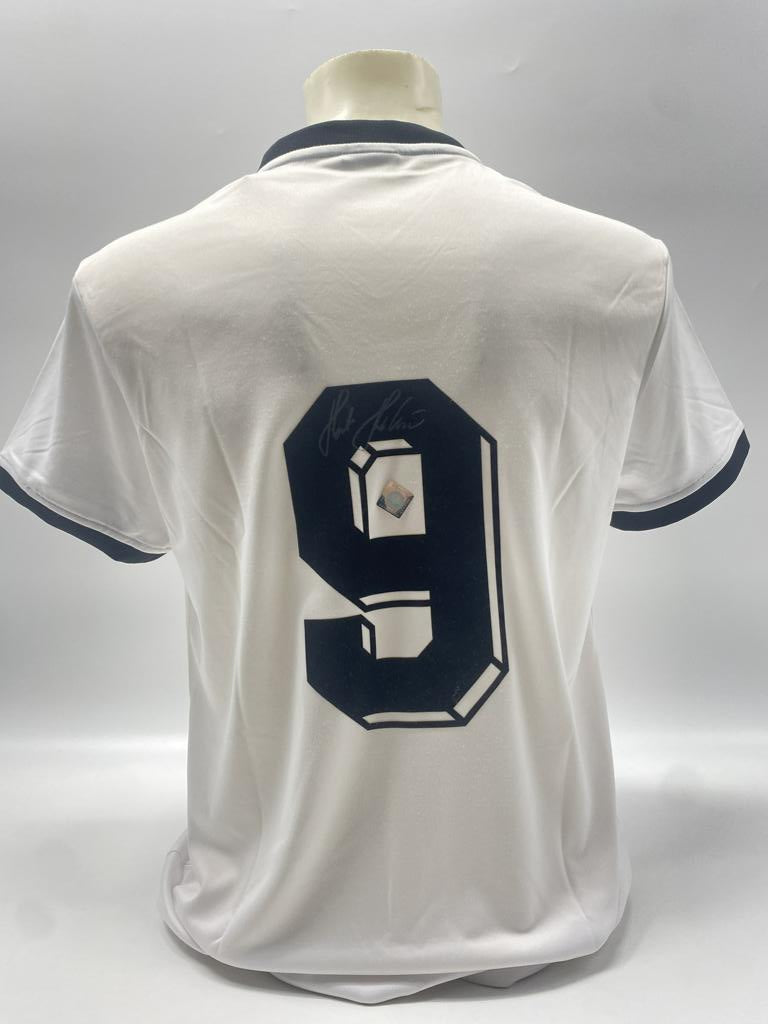 DFB Trikot Horst Hrubesch signiert COA Deutschland Autogramm M